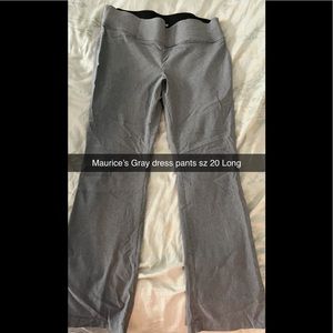 Maurice’s Dress slacks ,straight leg